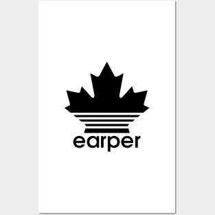 Earper Maple Leaf - Wynonna Earp - Black Font Posters and Art